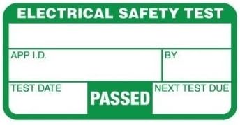 electrical labels stickers