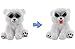 William Mark Feisty Polar Bear Feisty Pets Expressions, Karl The Snarl, Silly - A Cute, Plush Stuffed Pet Animal That Sticks His Tongue Out a Squeeze - Perfect Toys Friendly Mischief