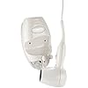 Conair 1600 Watt Wall-Mount Hair Dryer with LED Night Light, White