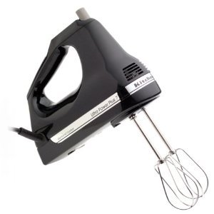 KitchenAid KHM7T 7-Speed Hand Mixer, Onyx Black