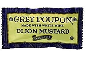 Grey Poupon Dijon Mustard Packets - .25 oz. (Pack of 50)