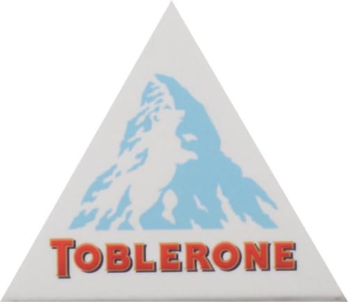 TOBLERONE WHITE CHOCOLATE BAR WITH HONEY AND ALMOND NOUGAT, 3.52 OZ
