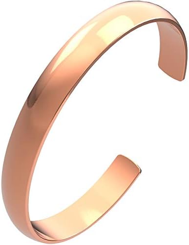 Bracciale In Rame Naturale In Rame Massiccio Senza Magnete Eleganza Amazon It Abbigliamento