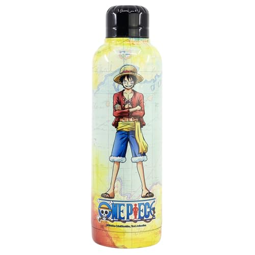 BOTTIGLIA RIUTILIZZABILE TERMICA FABRICADA EN ACERO INOXIDABLE DE 515 ML | ONE PIECE ANIME