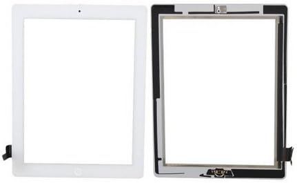 Markham123 Digitizer Replacement Touch Screen Assembly For iPad 2 White - Includes Home Button + PreInstalled Adhesive + Tool Kit