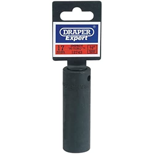 Draper 12743 - Juego de vasos para llaves (tamano: 17mm)