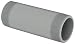 GF Piping Systems CPVC Pipe Fitting, Nipple, Schedule 80, Gray, 6" Length, 2" MPT