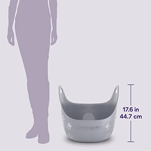 Litter Genie Cat Litter Box Made with Flexible, Soft Plastic