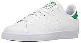 adidas Originals Men's Shoes | Stan Smith Vulc, White/White/Green, (9.5 M US)