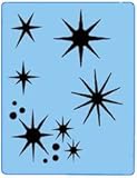 Face Painting Stencil - QuickEZ/Star Burst #22