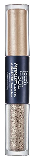 Touch in sol metallist liquid foil & glitter eye shadow duo (…