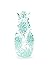 MODGY Expandable Flower Vase Plastic Decorative Modern Vases for Flowers Centerpieces Dining Table Decor Living Room Bathroom Wedding Office, Lila Teal