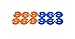Home-X Sock Clips, Helps Keep Sock Pairs Together in The Wash, 2 Colors (Set of 12)