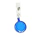 SHINES 9 Colors Id Badges Card Holder Office Retractable Reel Key Clip Holders
