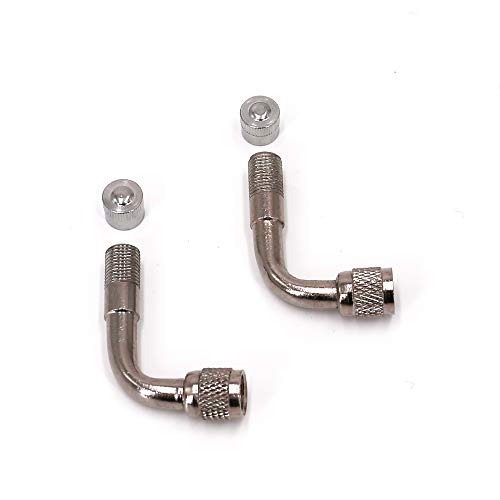 UTSAUTO Dually Valve Stem Extenders 5Pcs,6" Straight Metal Dual Wheel