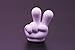 Victor VW-01 Automotive Car Sedan SUV RV Wagon Unique Victory V-finger White Antenna Topper Ball Soft Flags Emblems Pencil Topper