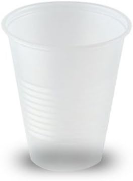 Transparent 9 Oz. Plastic Cups - 80 Count, 6/Case (480 Cups)
