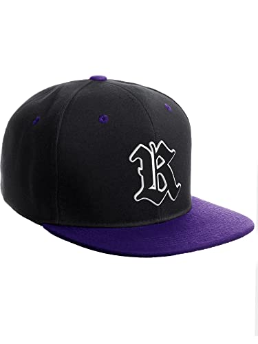 Daxton Classic Snapback Old English A to Z Numbers