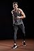Neleus Men's 3 Pack Mesh Workout Muscle Tank Top,5007,Black,Dark Grey,Red,US M,EU L