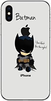 New Marvels Avenger Transparent Clear TPU Soft Case For APPLE IPHONE X BATMAN