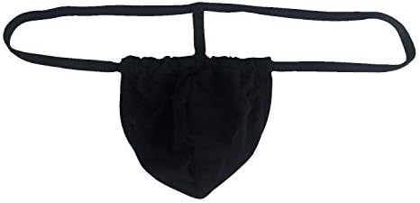 Honanda Mens Sexy Hot Low Waist Cotton G-String T-Back Underwear Thong Briefs