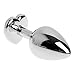 Zripool Stainless Steel Jewel Heart Amal Butt Plùg Adult ŝe-x Toys for Women Menthumb 4
