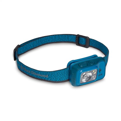 Black Diamond SPOT 400-R Stirnlampe – USB Wiederaufladbare Stirnlampe mit Hoher Leuchtkraft für Sport & Outdoor