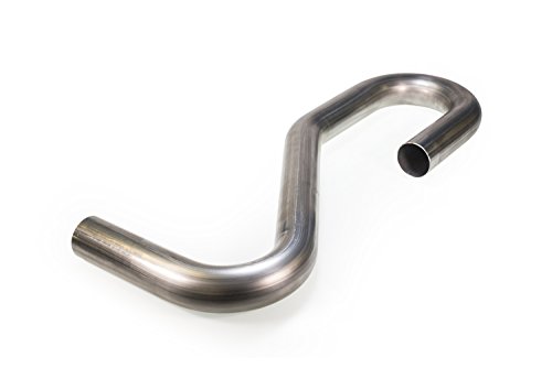 Squirrelly 304 Stainless Steel 3" U J L Mandrel Bend Pipe 180 125 35 Degree 16 Gauge Piping - Thumbnail 2