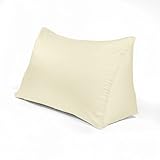 300 TC Sateen Reading Wedge Pillow Cover (Natural Tan)