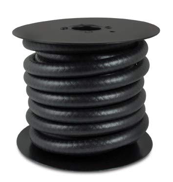 HBD Thermoid NBR/PVC SAE30R7 Premium Fuel Line Hose, 5/16" x 25' Length, 0.3125" ID, Black