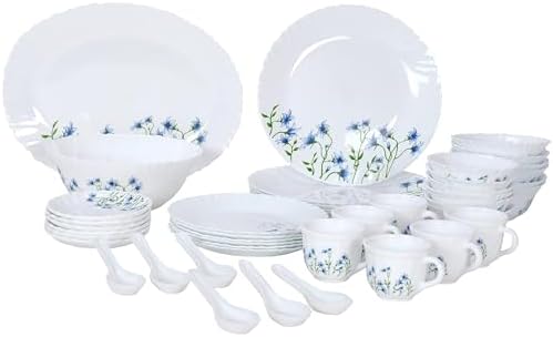 La Opala Minerva Eternal Joy 38 Pcs Dinner Sets Plates Microwave
