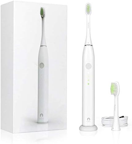 Pasaki Electric Toothbrush 2 Replaceable Heads IP68 Waterproof 3 Optional Working Modes Sonic Toothbrush
