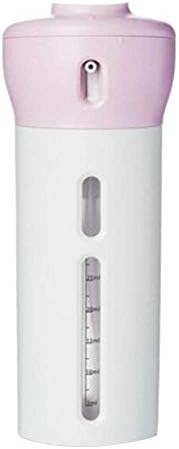 Phnirva Emulsion Bottle, 4-in-1 Lotion Shampoo Gel Travel Dispenser Portable Leakproof Rotatable Bottles