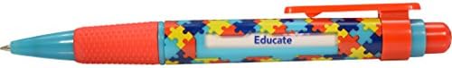 Autism Awareness Message Pen with 6 Inspirational Messages