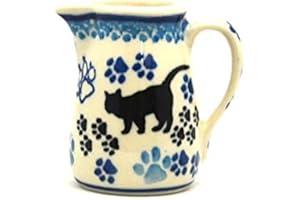POLISH POTTERY GALLERY Polish Pottery Miniature Pitcher - Boo Boo Kitty