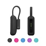 BeneStellar Fitbit Flex 2 Silicone Clip Holder, Silicone Clip Holder Built-in Smart Strong Magnetic Clasp Strap for Fitbit Flex 2,No Tracker (1-Pack Black)