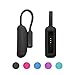 BeneStellar Fitbit Flex 2 Silicone Clip Holder, Silicone Clip Holder Built-in Smart Strong Magnetic Clasp Strap for Fitbit Flex 2,No Tracker (1-Pack Black)