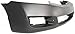 CPP Primed Front Bumper Cover Replacement for 2009-2011 Honda Civic Coupe