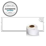 DYMO Authentic LW Mailing Address Labels | DYMO Labels for LabelWriter Label Printers (1-1/8" x 3-1/2"), 2 Rolls of 130 (260 Total)