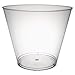 Party Essentials Hard Plastic 9 Oz. Party Cups and Old Fashioned Tumblers, Clear, 200 Count