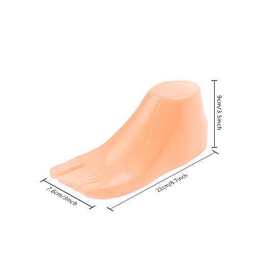 1 Pair Female Plastic Foot Model Tools for Sandals Display (Fleshtone) - Thumbnail 2