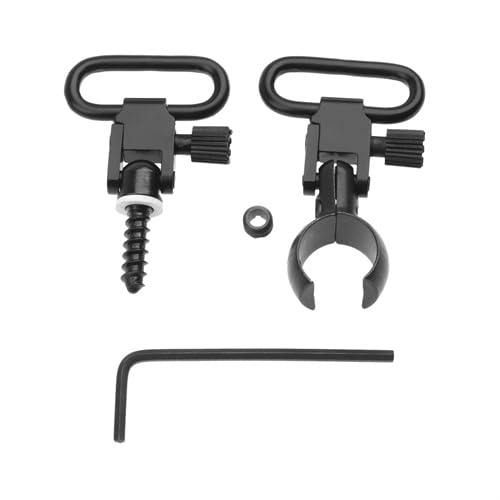 Mtsooning Lever Action Rifle Sling Mount Kit Quick Detach 1" Sling Swivels Single Barrel Shotgun Magazine tube diameters from .645" - .660"