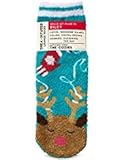 Bath and Body Works RILEY THE REINDEER Shea-Infused Lounge Socks
