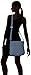 Vera Bradley Women's Microfiber Triple Zip Hipster Crossbody Purse, Charcoal Gray, One Size