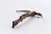 Firesofheaven Mini Crossbow Stainless Steel Bow Piece Zinc Alloy Body 4 Pounds Pull