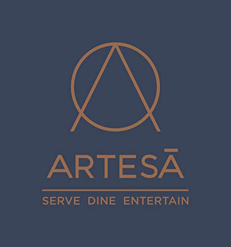 Artesà Rustikale Serviertablett aus Akazienholz, Servierplatte Holz, Käseplatte/Käsebrett mit Rindenrand, rundes… – Bild 7