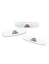 Rise Tennis Juego de 3 amortiguadores de vibración de alta calidad No más ping suave silicona amortiguador de golpes de brazo amigable para raqueta y cuerdas