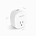 Smart Wi-Fi Plug Compatible with Amazon Alexa and Google Assistant, Vodool Surge Protector Outlet Timer Function with USB 2.0 Port No Hub Required and UL Listed