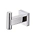 KES Bathroom Towel Hook No Drill Coat Hook Wall Mounted Square Robe Hook SUS 304 Stainless Steel Polished Finish, A2260DG