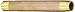 Anderson Metals 38300 Lead Free Red Brass Pipe Fitting, Nipple, 1/8" x 1/8" NPT Male, 3" Length primary